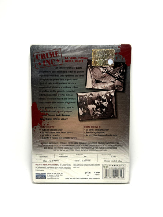 Crime inc La Vera Storia Della Mafia DVD Film Movie SteelBook
