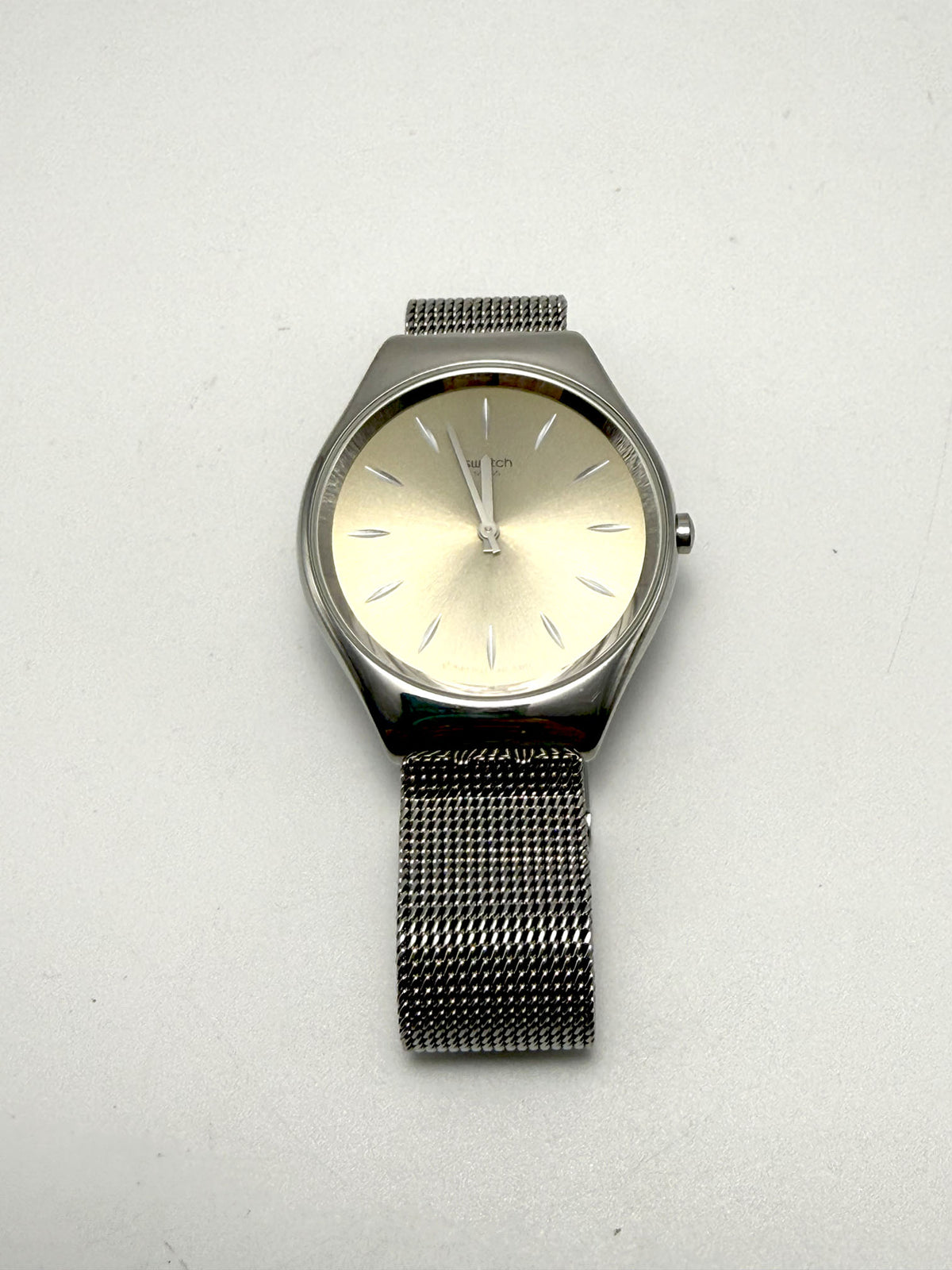 Orologio Swatch Skingoldenblink acciaio inox donna