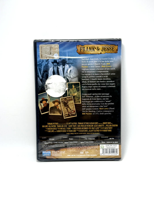 Frank & Jesse DVD Film Movie Rob Lowe Bill Paxton Western
