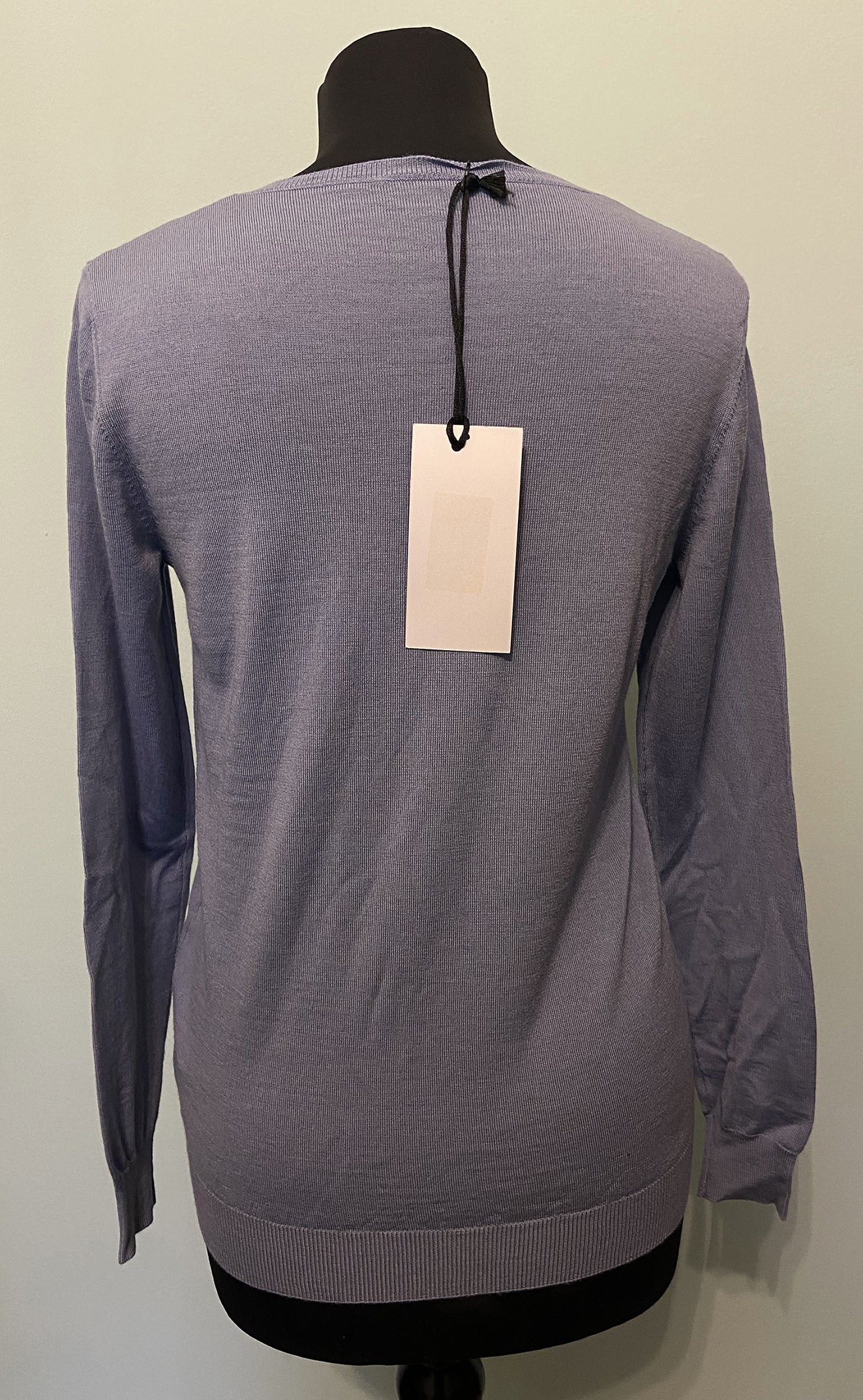 Pull Maglia Scollo a V Falber 38 - 100% lana
