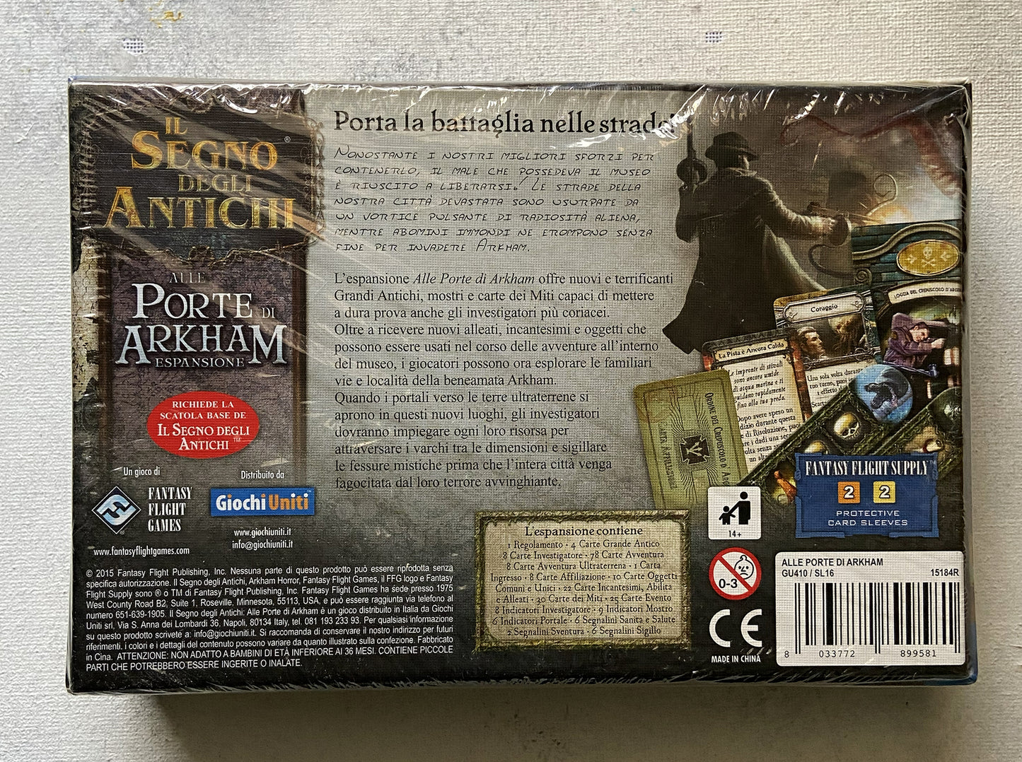 Il Segno Degli Antichi. Alle Porte di Arkham. Gioco da tavolo