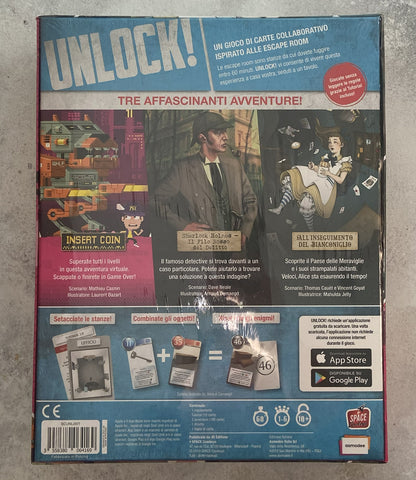 Unlock! Heroic Adventures. Base Gioco da tavolo ITA