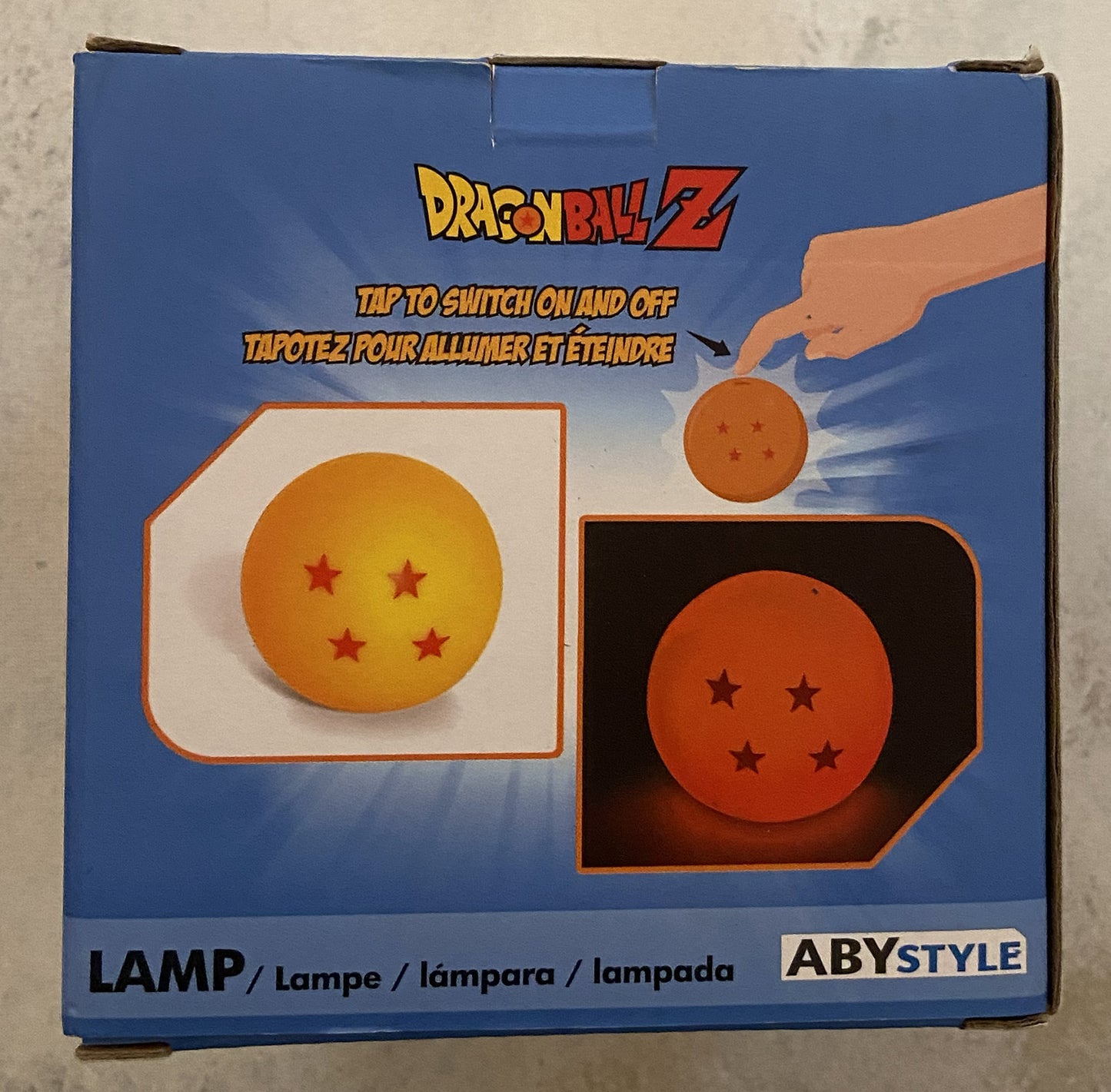 Dragon Ball Sfera Lamp Mini Lampada Del Drago 8 cm Abystyle