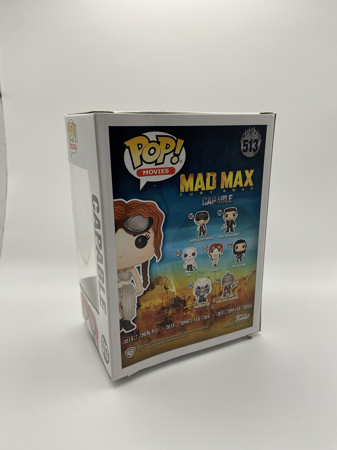 Funko Pop! Movies Vinyl: Mad Max Fury Road - Capable #513