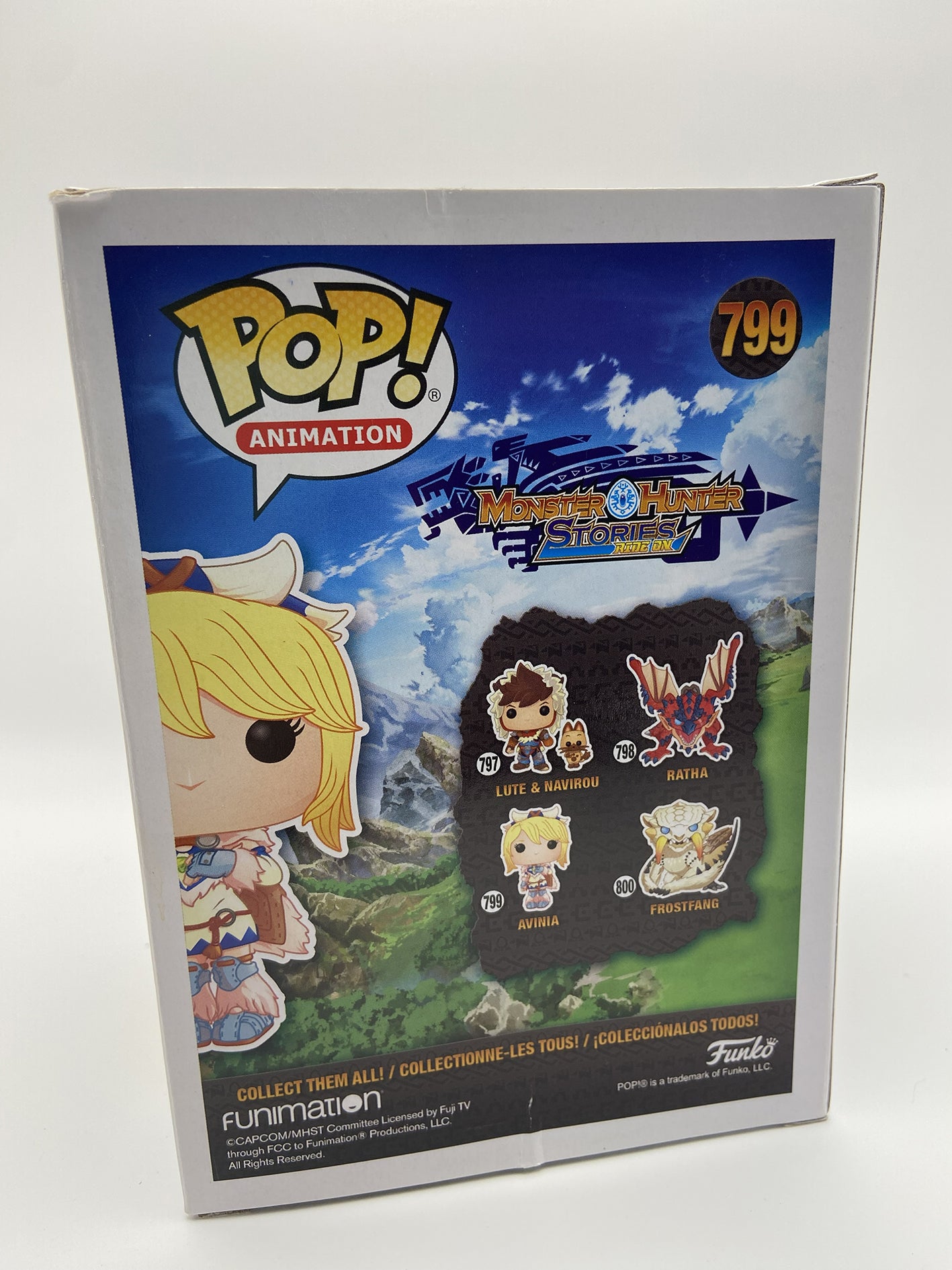 Funko Pop! Animation - Avinia  Monster Hunter Stories Ride On - #799