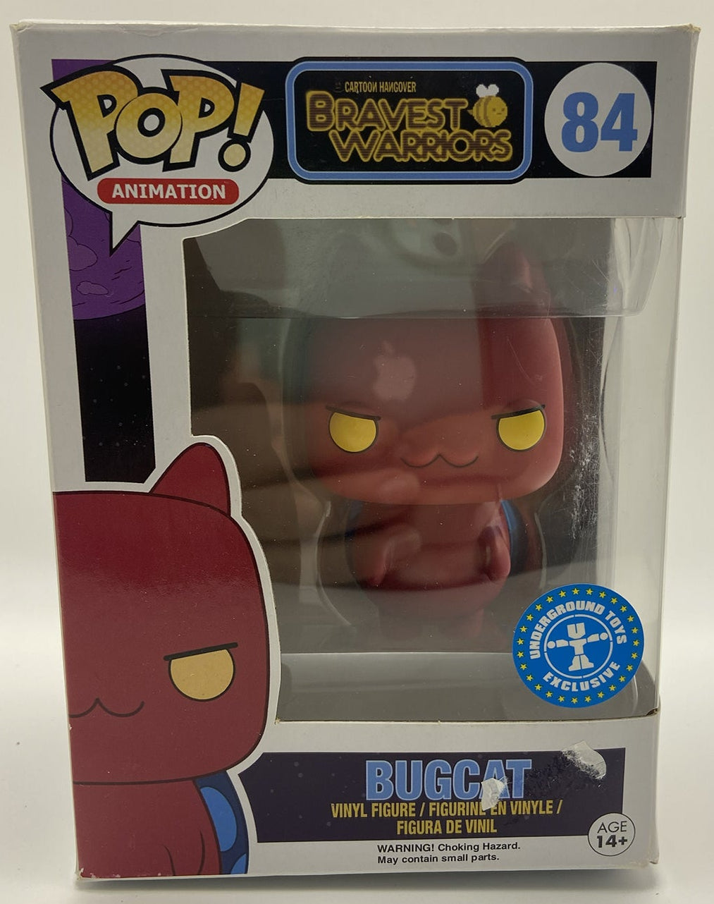 Funko Pop! Animation Bravest Warriors Catbug #84 Red Figure