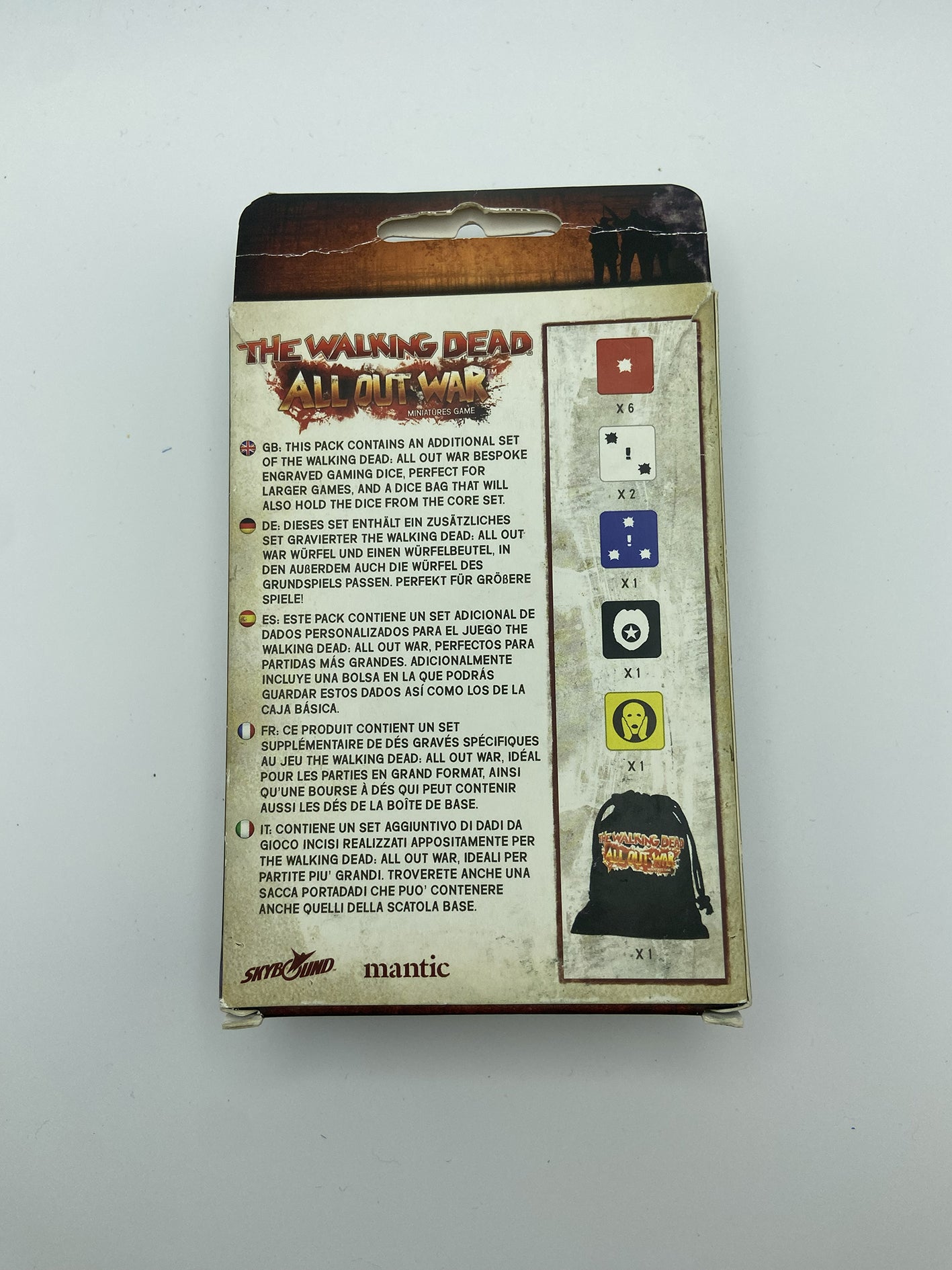 The Walking Dead - Gioco di Miniature Dadi - Mantic
