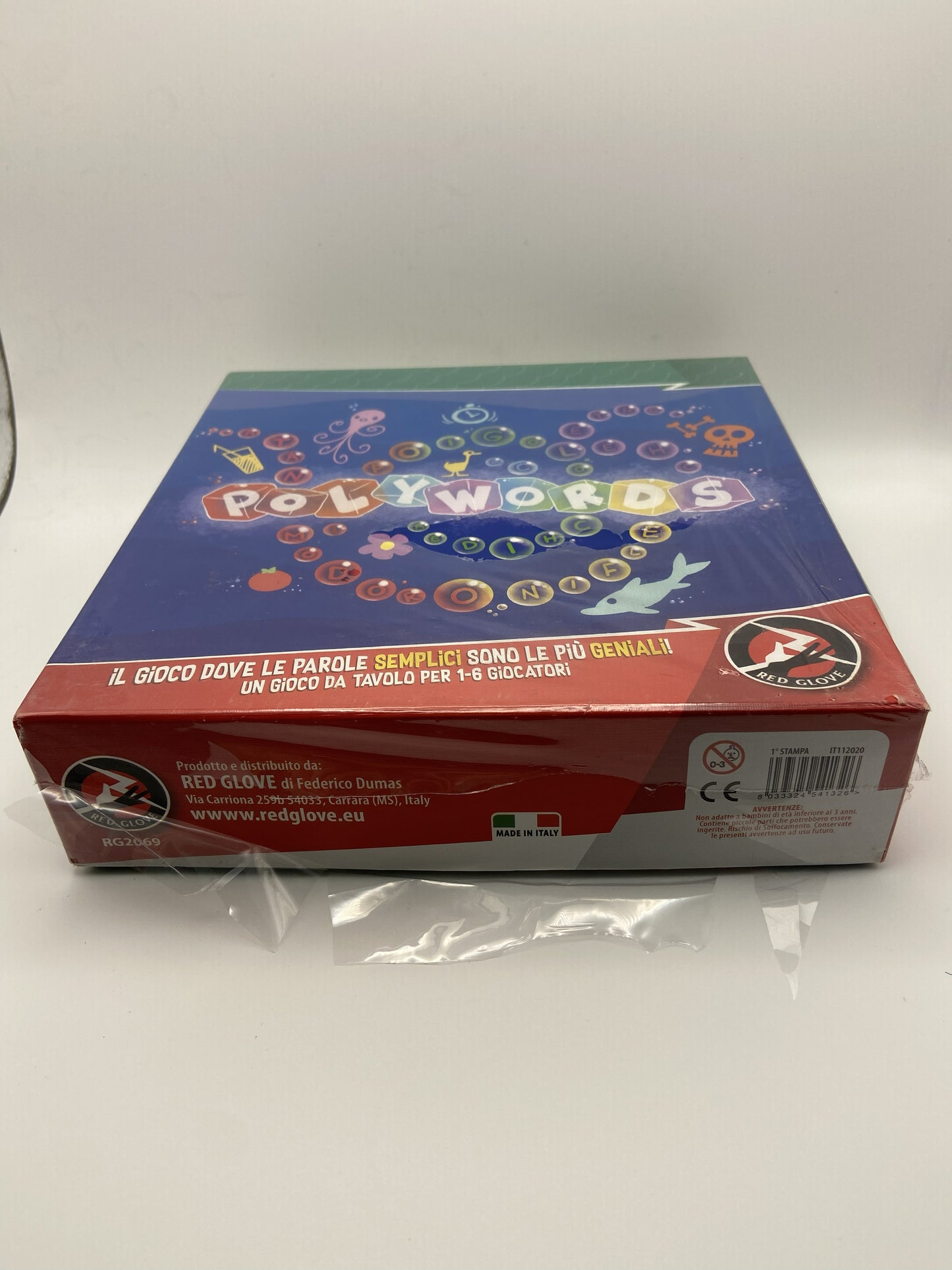 Polywords Gioco di di Carte Red Glove Party Game