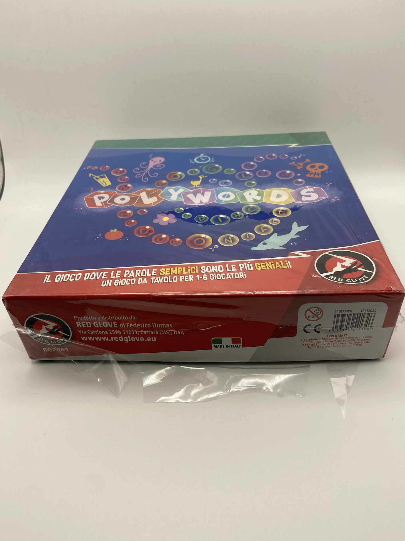 Polywords Gioco di di Carte Red Glove Party Game