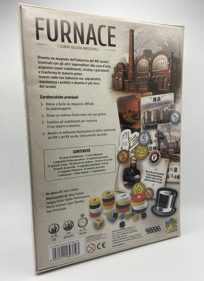 Furnace I signori dell'era industriale Dv Giochi gioco da tavolo Aste