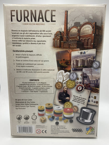 Furnace I signori dell'era industriale Dv Giochi gioco da tavolo Aste