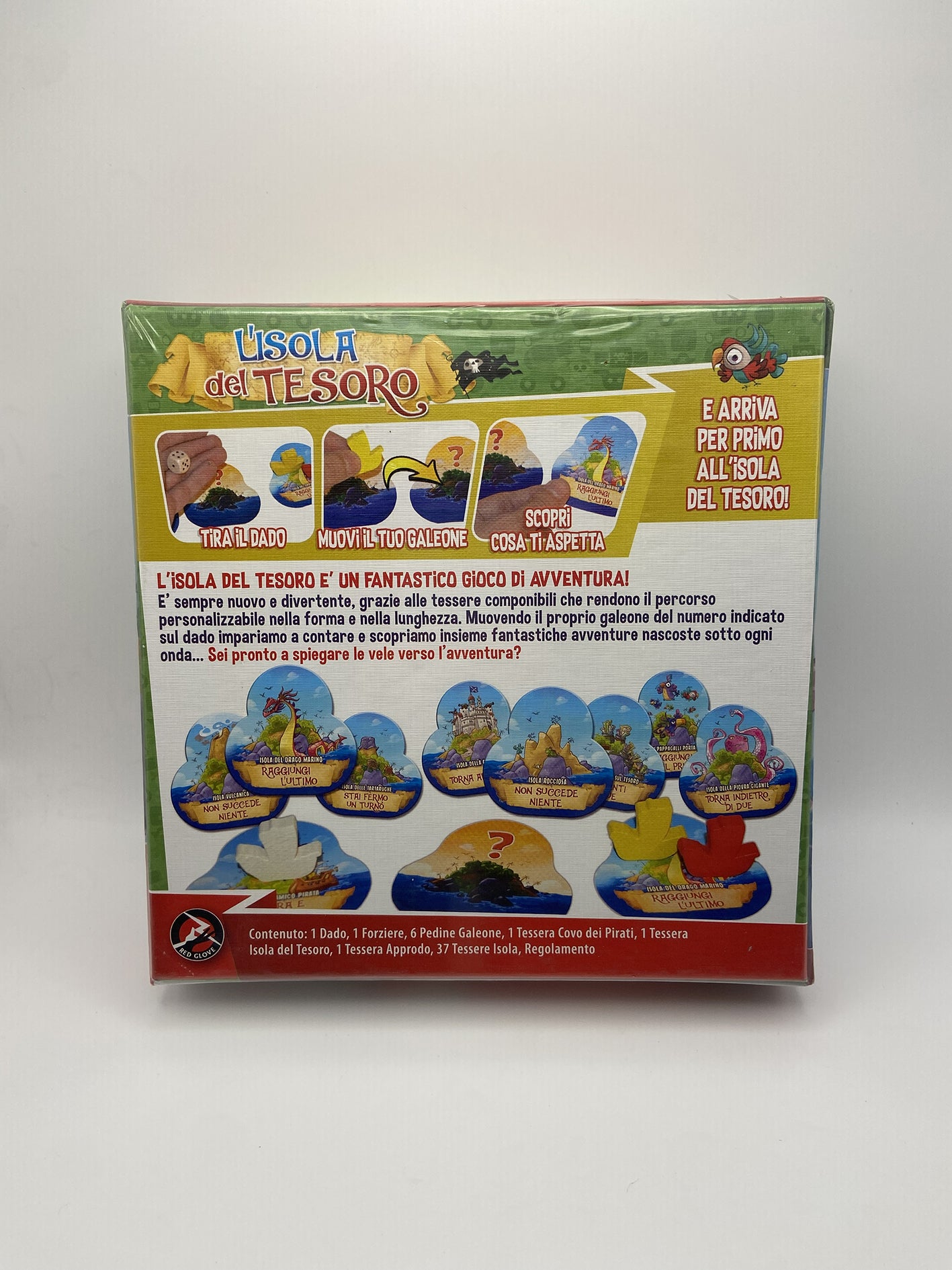 L'Isola del Tesoro Gioco da tavolo Red Glove