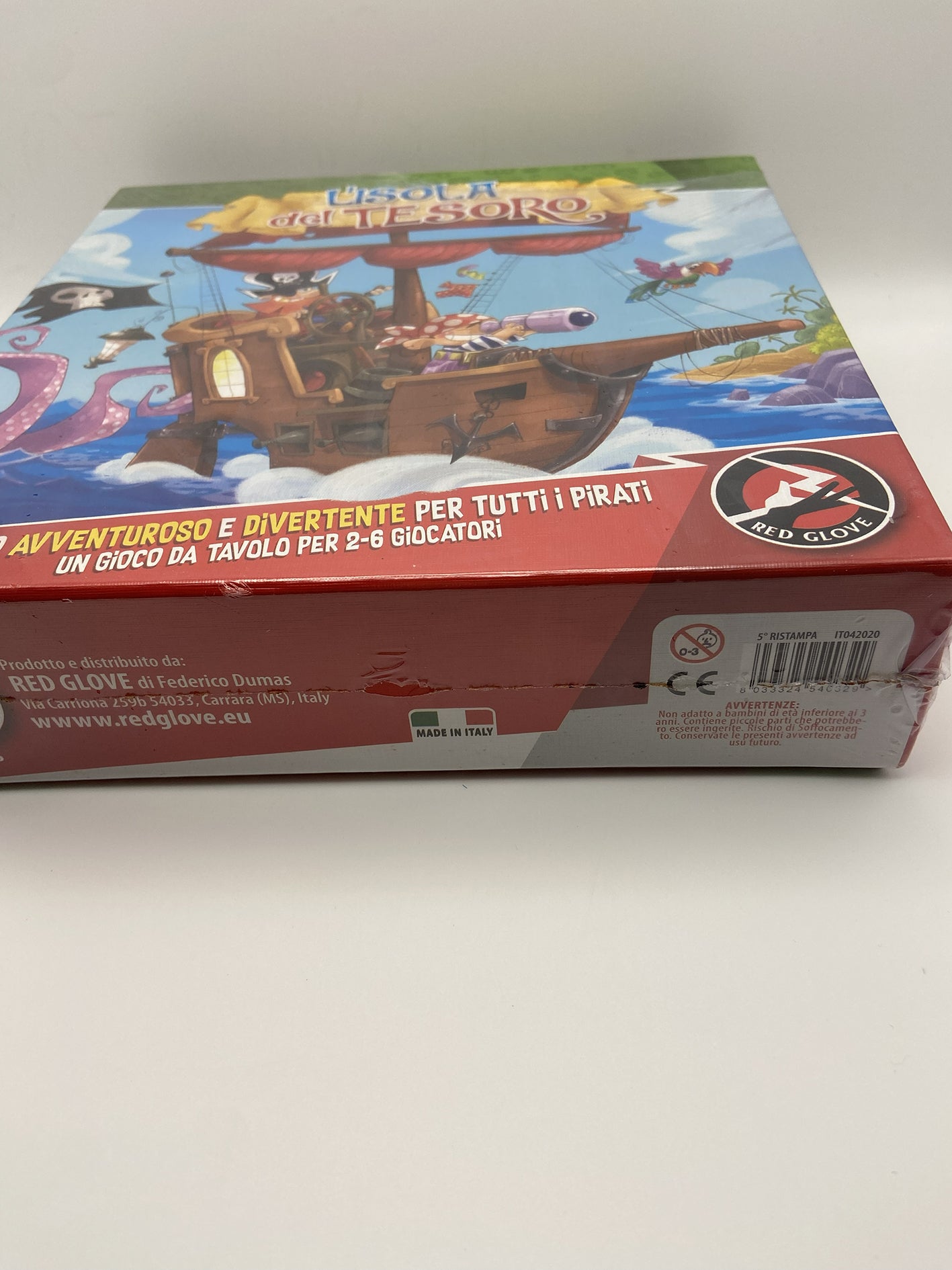 L'Isola del Tesoro Gioco da tavolo Red Glove