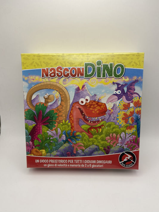 NasconDino Gioco da Tavolo Memoria Red Glove ITA