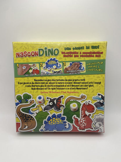 NasconDino Gioco da Tavolo Memoria Red Glove ITA