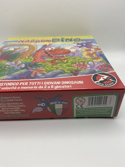 NasconDino Gioco da Tavolo Memoria Red Glove ITA