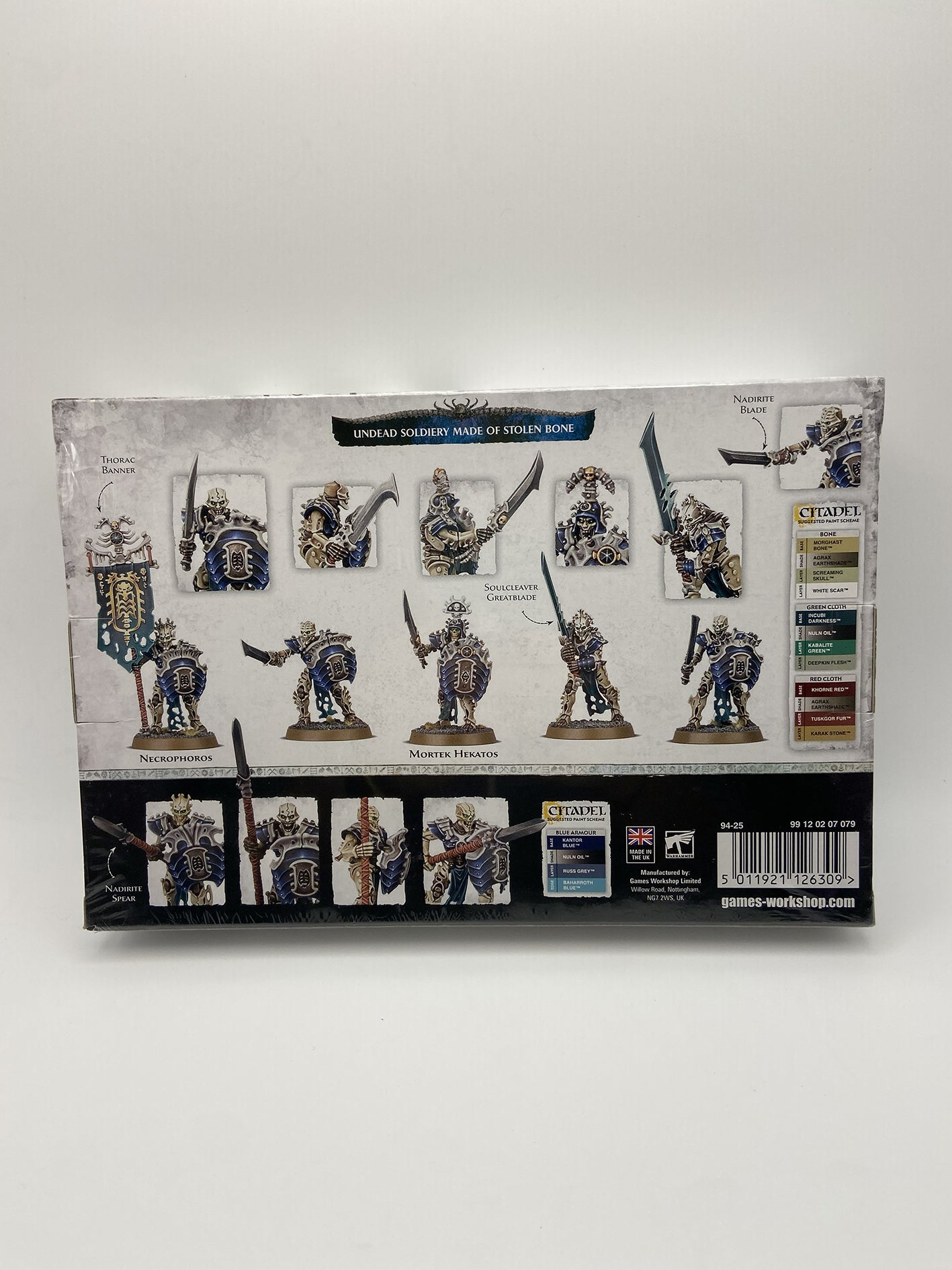 Warhammer Age of Sigmar Ossiarch Bonereapers Mortek Guard - Games Workshop