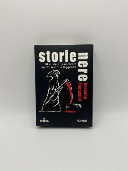 Storie nere. Racconti fantastici. 50 misteri da risolvere ispirati a miti e leggende