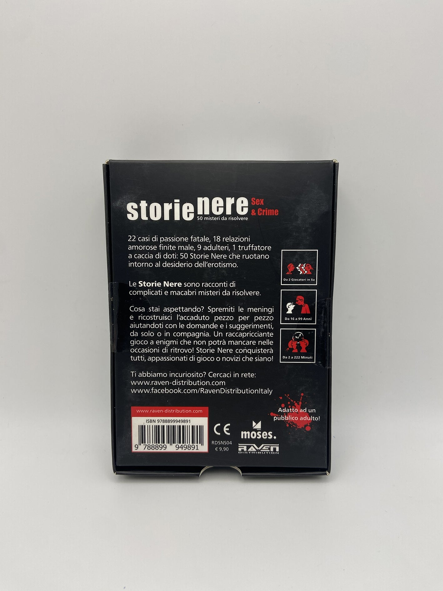 Storie nere. Sex and crime 50 misteri da risolvere Raven