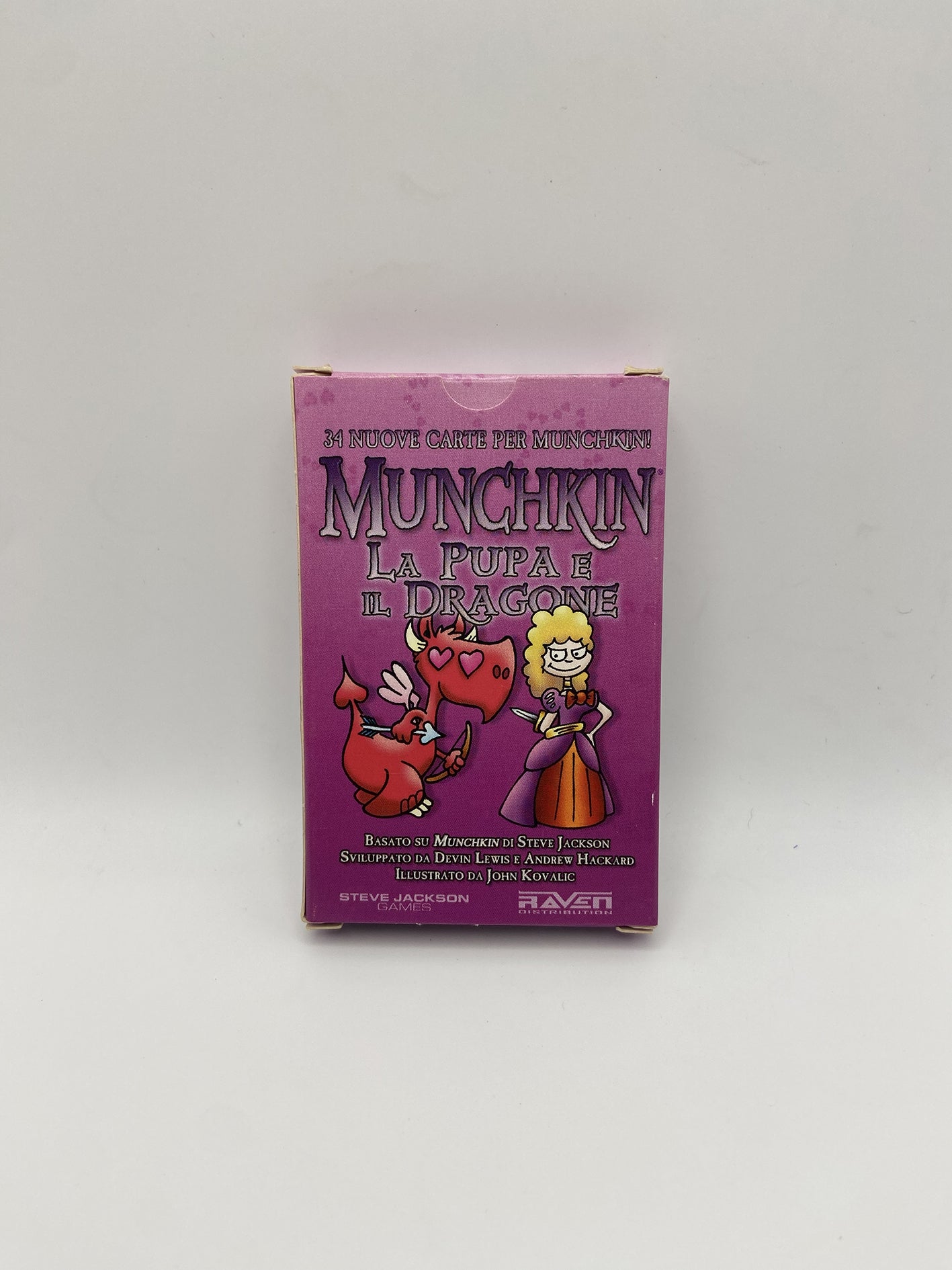 Munchkin La Pupa e il Dragone Gioco da tavolo Raven