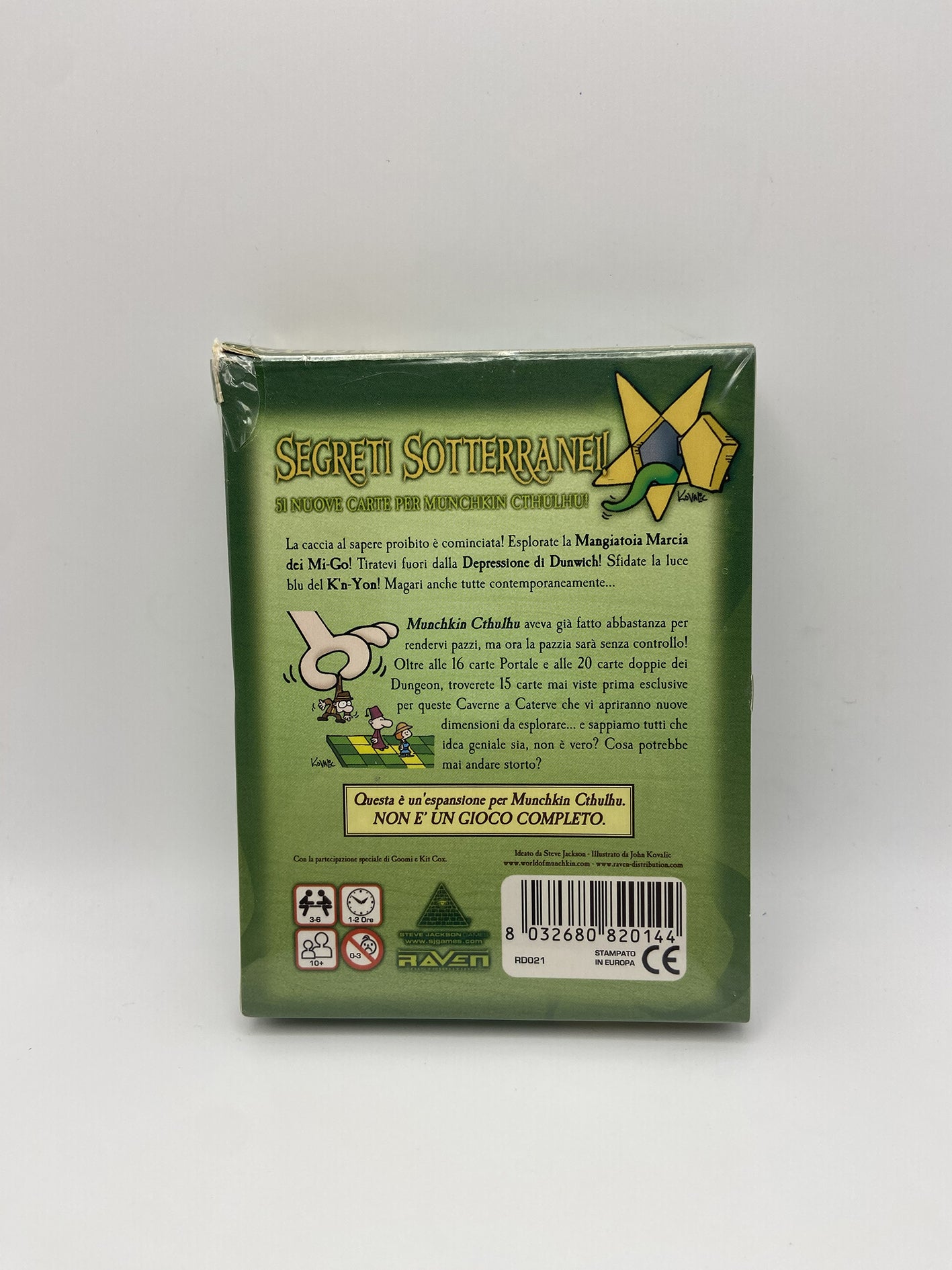 Munchkin Cthulhu Espansione Caverne a Caterve Gioco da tavolo