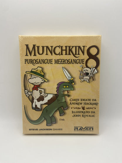 Munchkin 8 Purosangue Mezzosangue Gioco da tavolo Carte