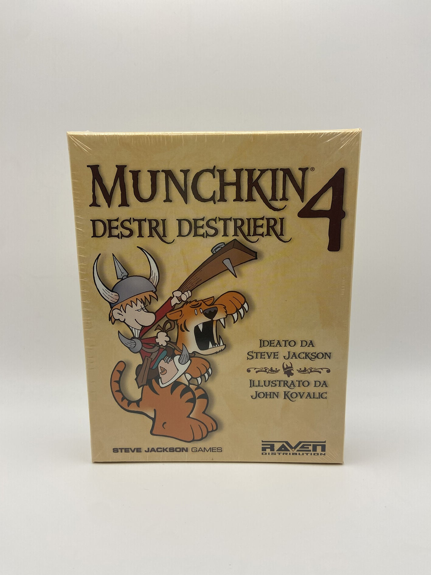 Munchkin 4 Destri Destrieri Espansione Gioco da tavolo