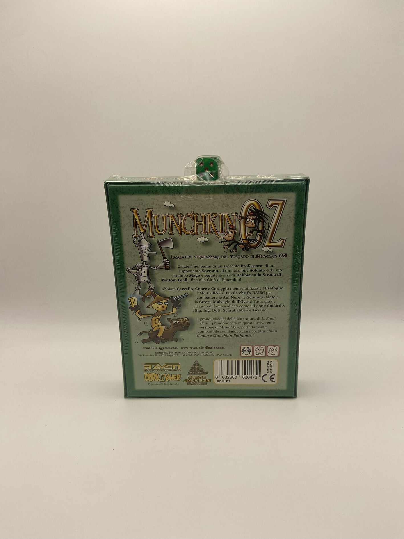 Munchkin OZ ITA Steve Jackson Games L'irriverenza incontra il grande classico