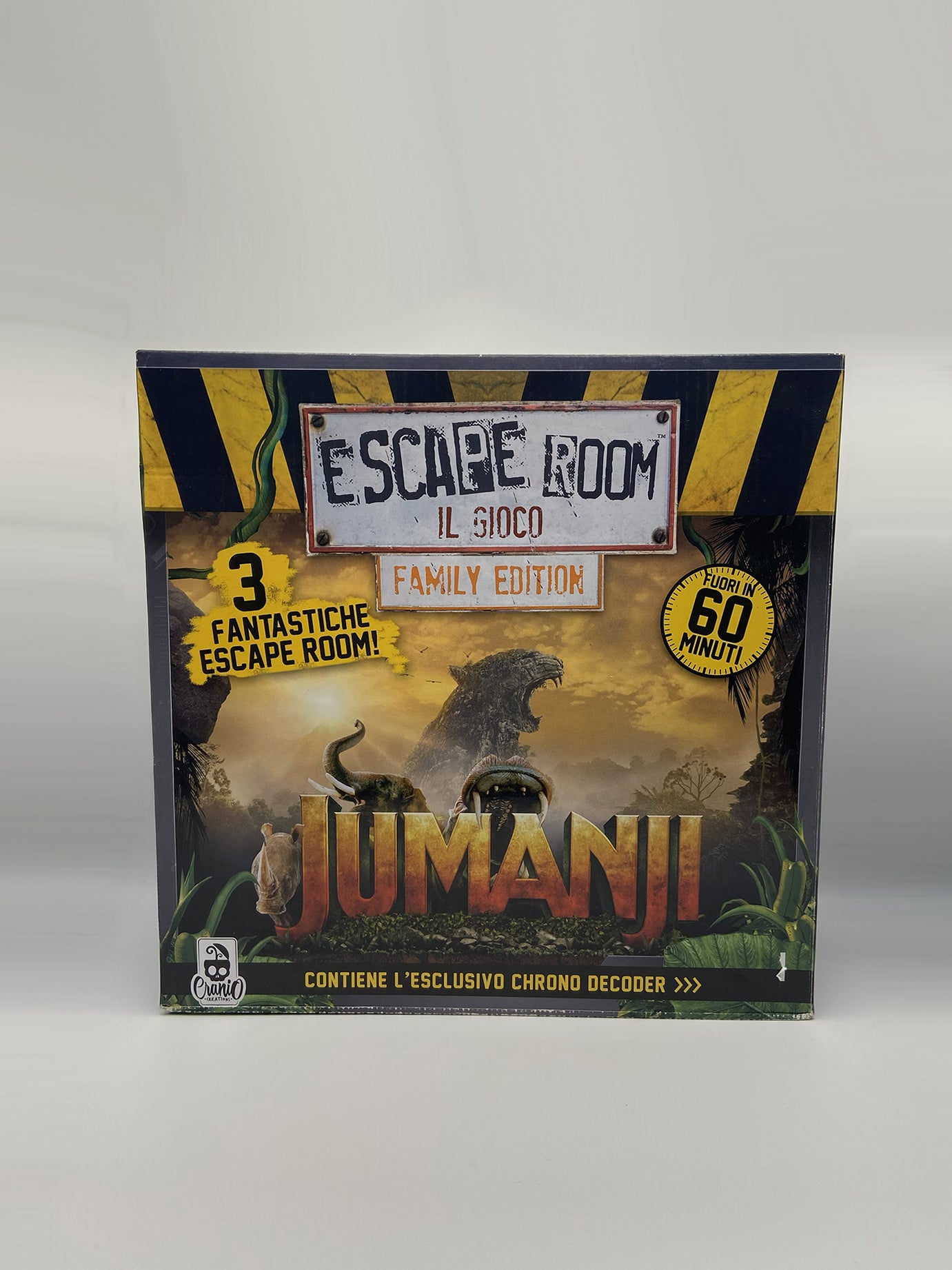 Jumanji: il gioco Escape Room Family Edition Cranio Creations