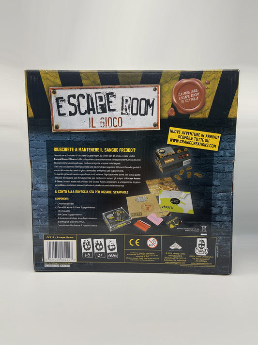 Escape Room the game Il Gioco da tavolo Cranio Creations