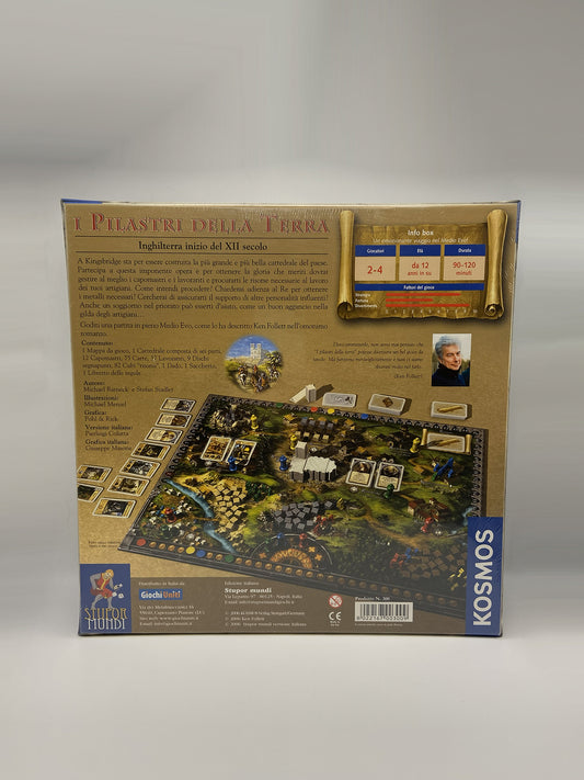 I pilastri della Terra Gioco da tavolo Ken Follett Giochi Uniti