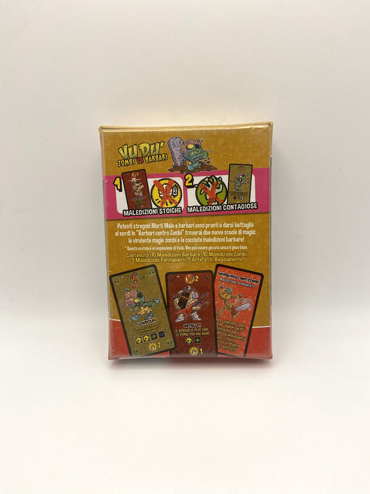 Vudù Zombi vs Barbari Espansione Gioco da tavolo Red Glove