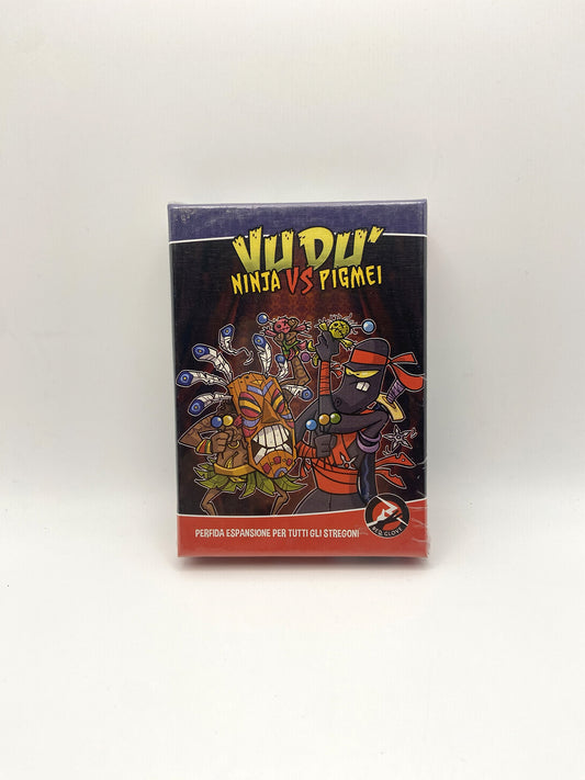 Vudù Ninja Vs Pigmei Espansione Gioco da tavolo Red Glove