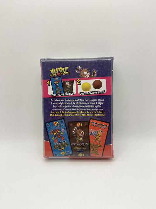 Vudù Ninja Vs Pigmei Espansione Gioco da tavolo Red Glove