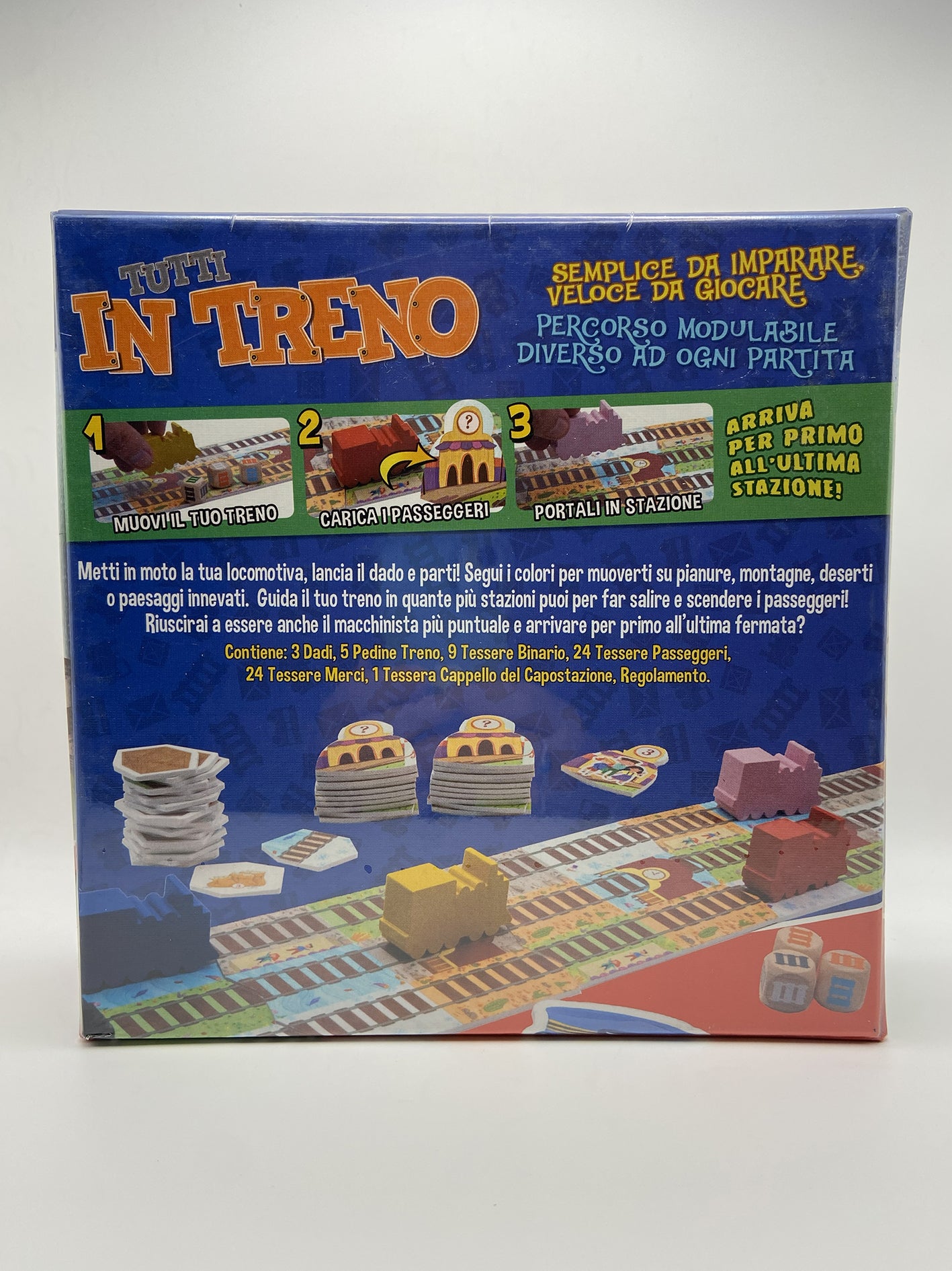 Tutti in treno Gioco da tavolo Ita Red Glove