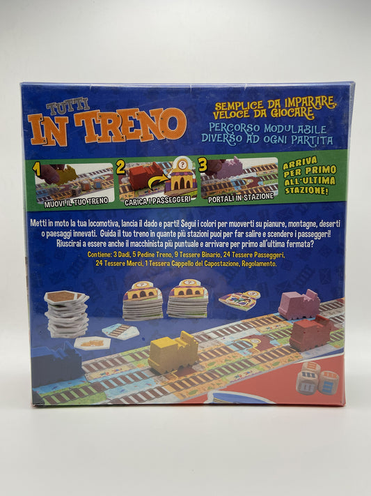 Tutti in treno Gioco da tavolo Ita Red Glove