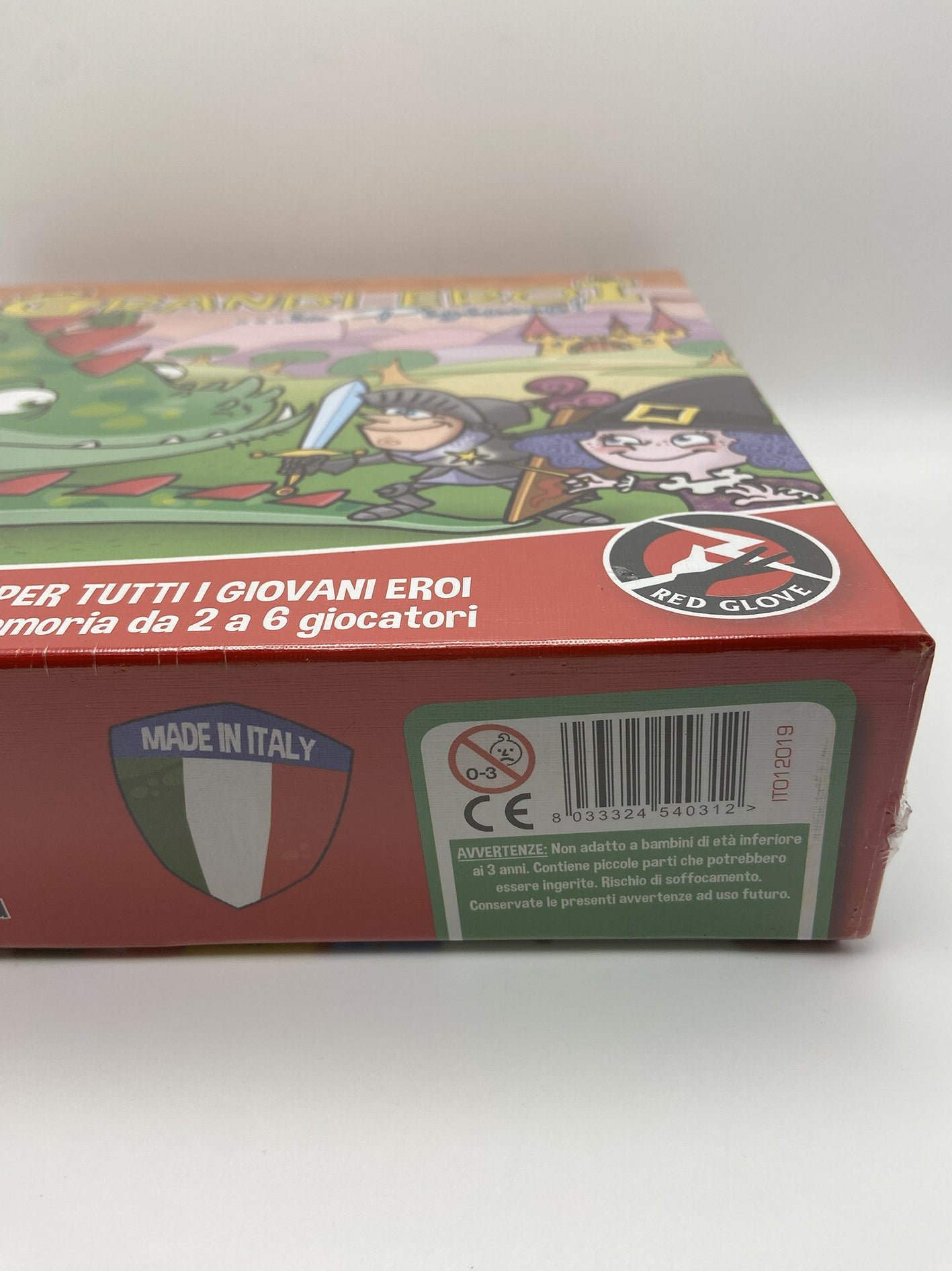 Grandi Eroi.. in Pigiama! Gioco da tavolo Red Glove