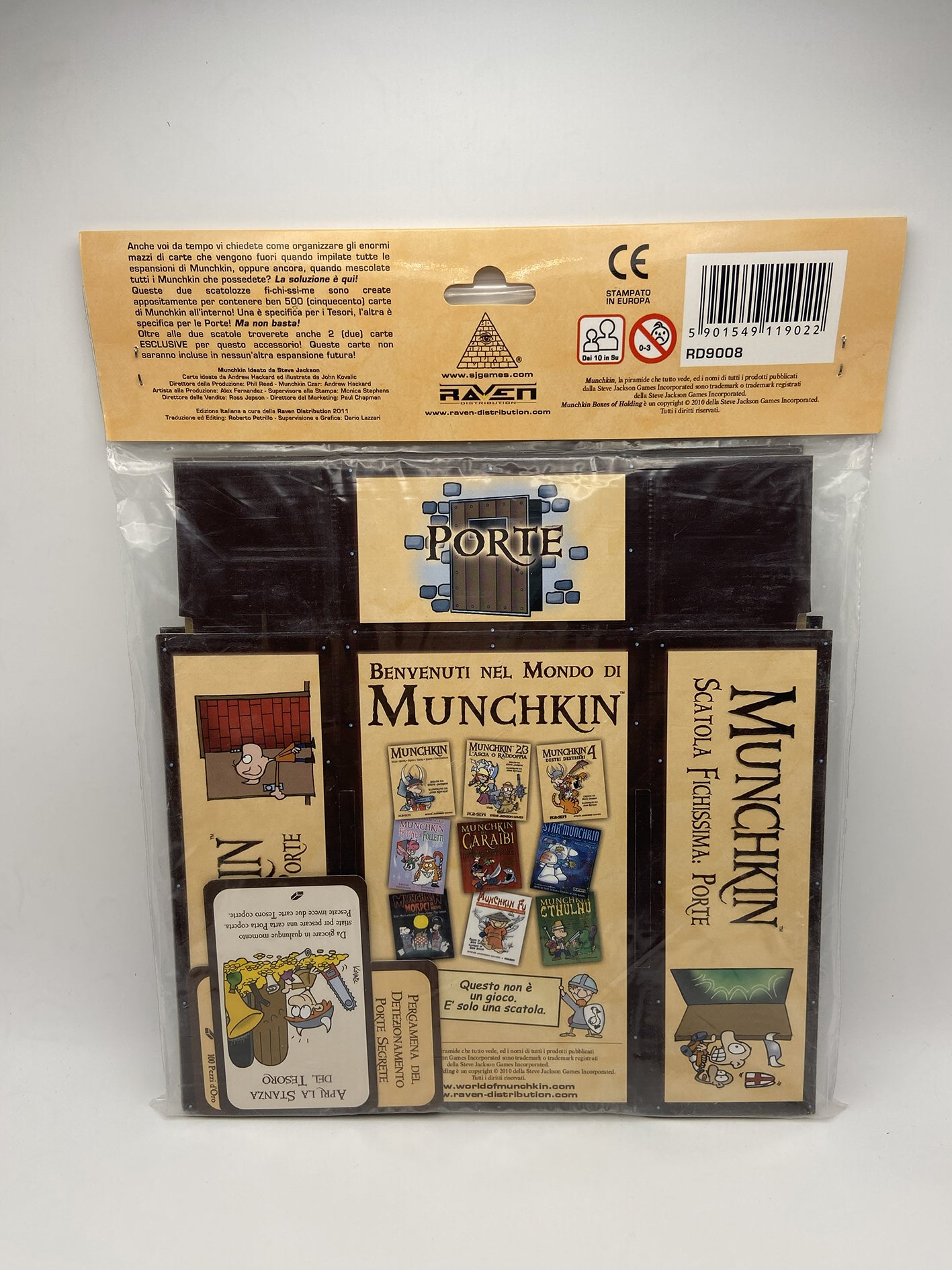 Munchkin scatole fichissime accessorio per munchkin gioco da tavolo Raven