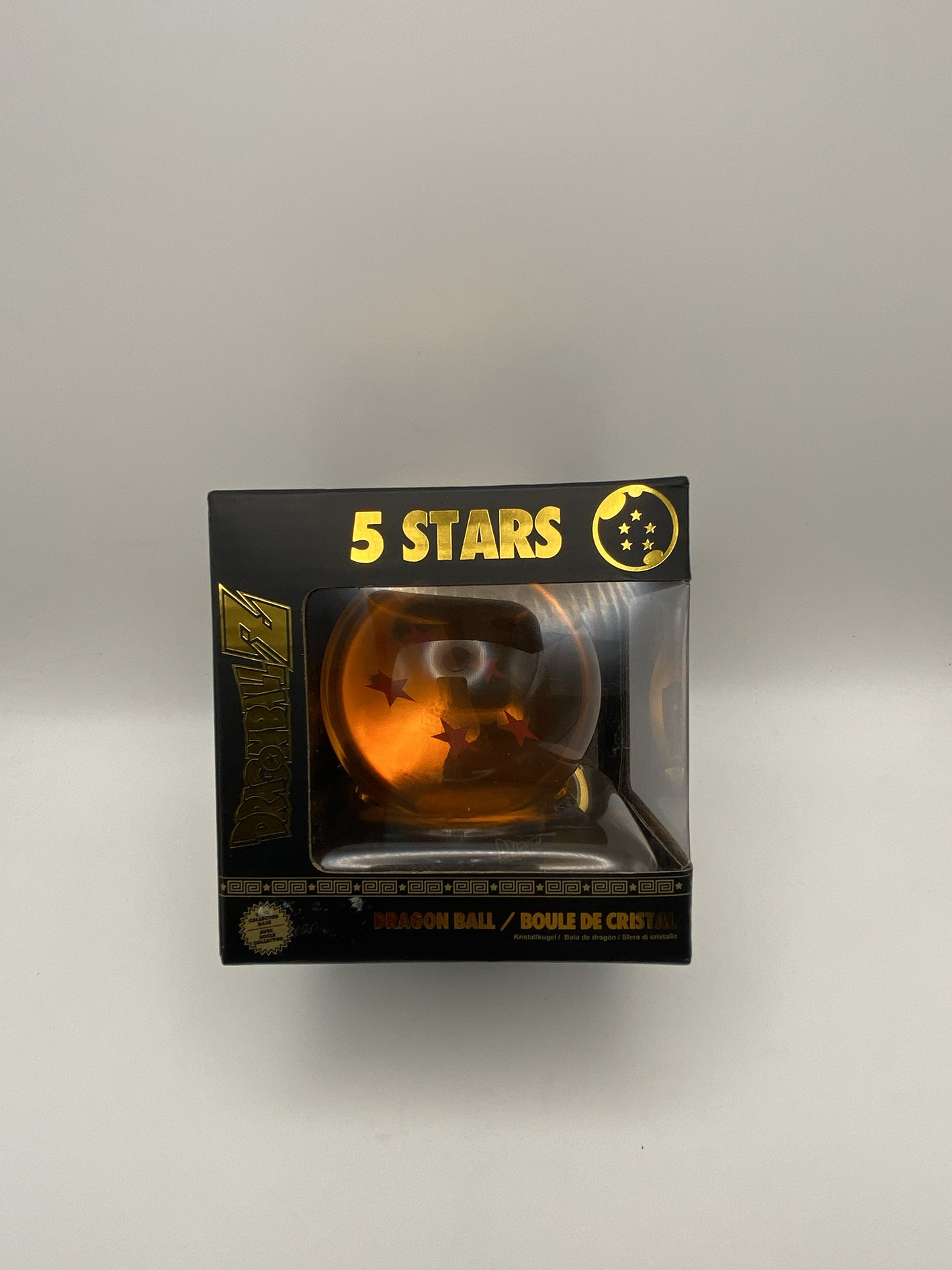 Dragon Ball Replica Sfera del Drago 5 Stelle 75 mm + Base AbyStyle