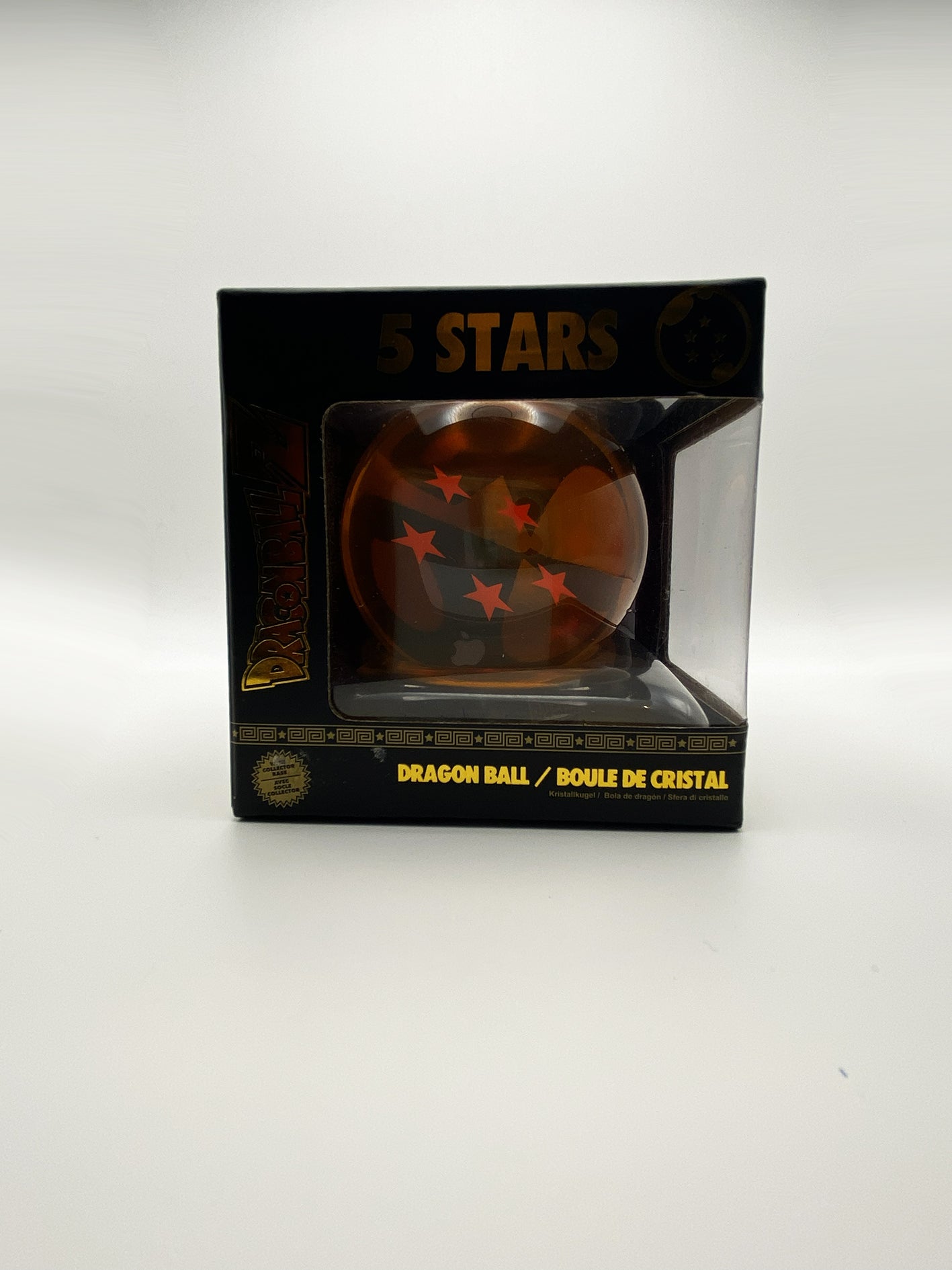 Dragon Ball Replica Sfera del Drago 5 Stelle 75 mm + Base AbyStyle