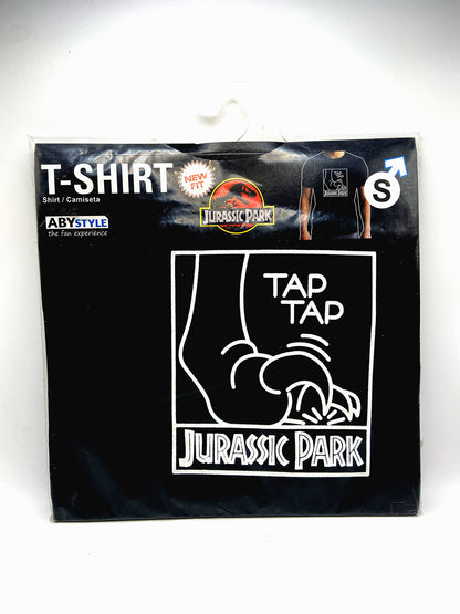 Jurassic Park Tshirt "Tap Tap" uomo S nera New fit Abystyle