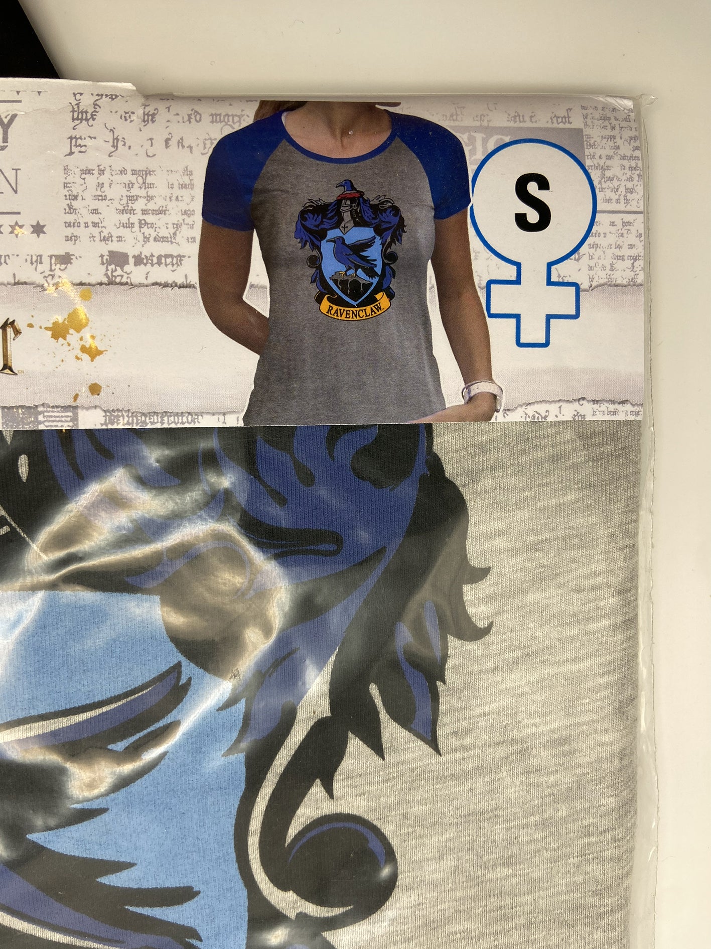 Harry Potter T-shirt Premium Ravenclaw Corvonero donna S Abystyle