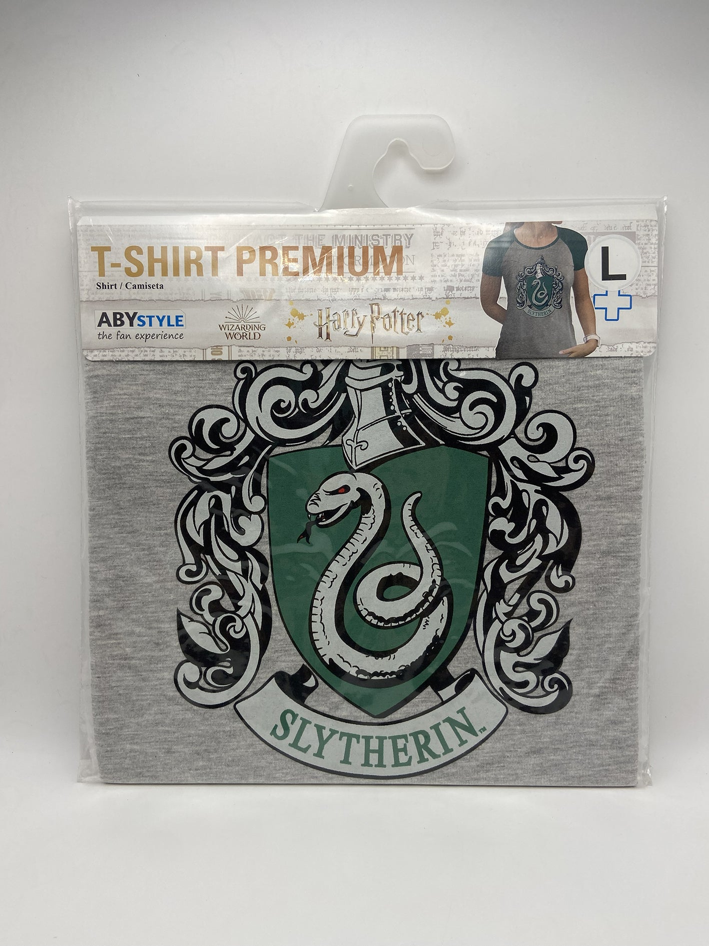 Harry Potter T-Shirt Premium Serpeverde Slytherin Donna L Abystyle