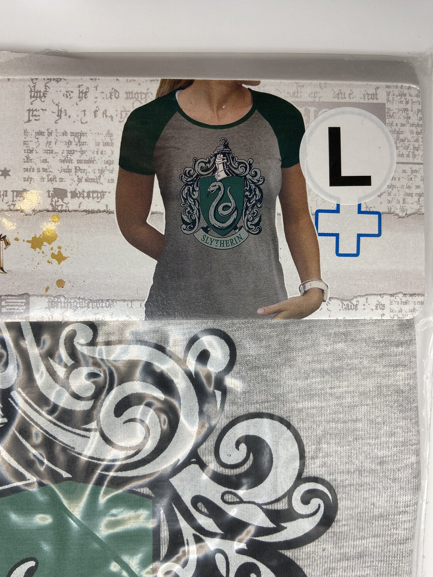 Harry Potter T-Shirt Premium Serpeverde Slytherin Donna L Abystyle