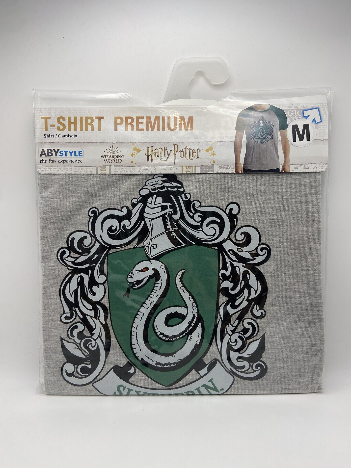 Harry Potter T-Shirt Premium Serpeverde Slytherin Unisex M Abystyle
