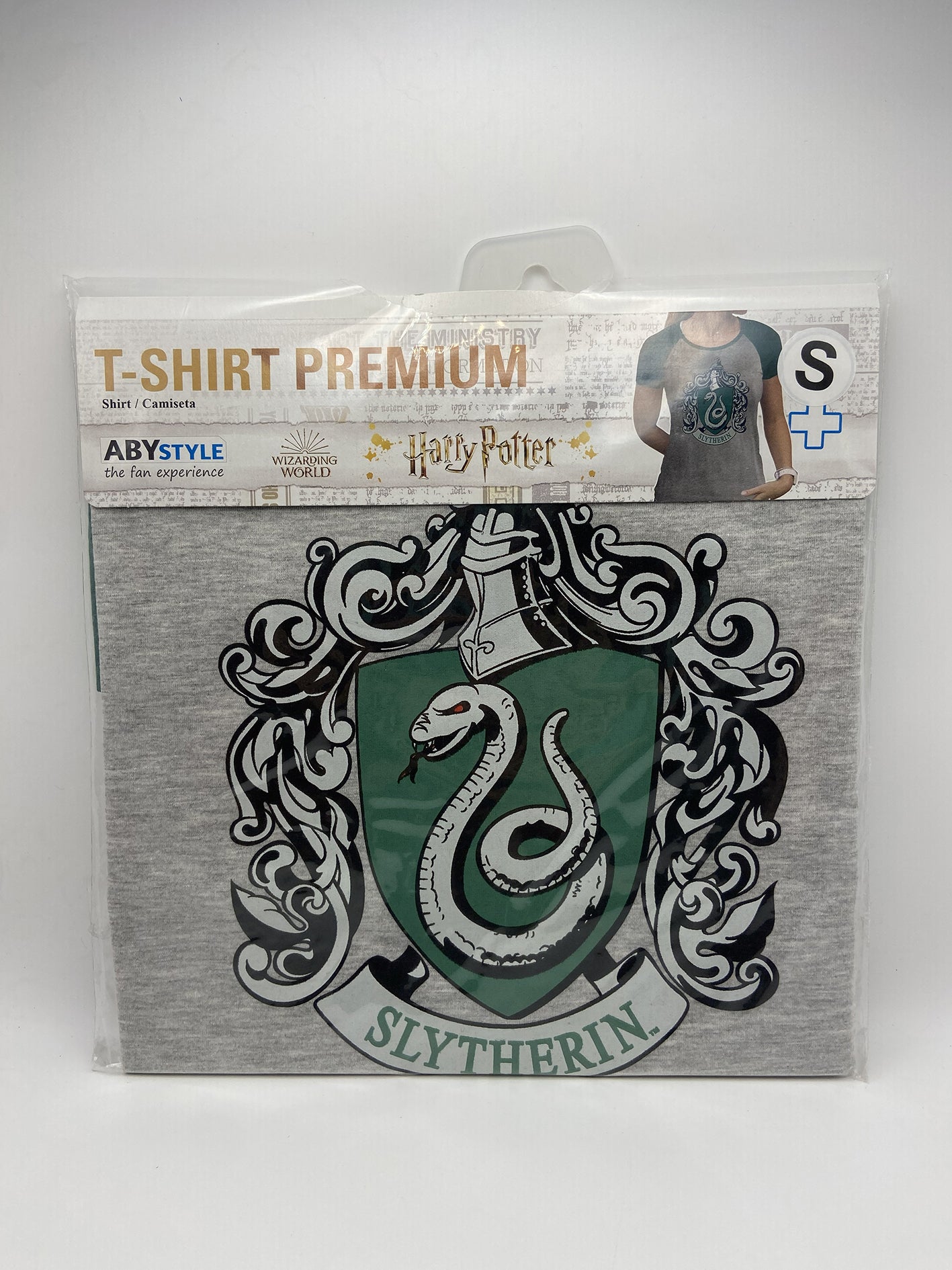 Harry Potter T-Shirt Premium Serpeverde Slytherin Donna S Abystyle