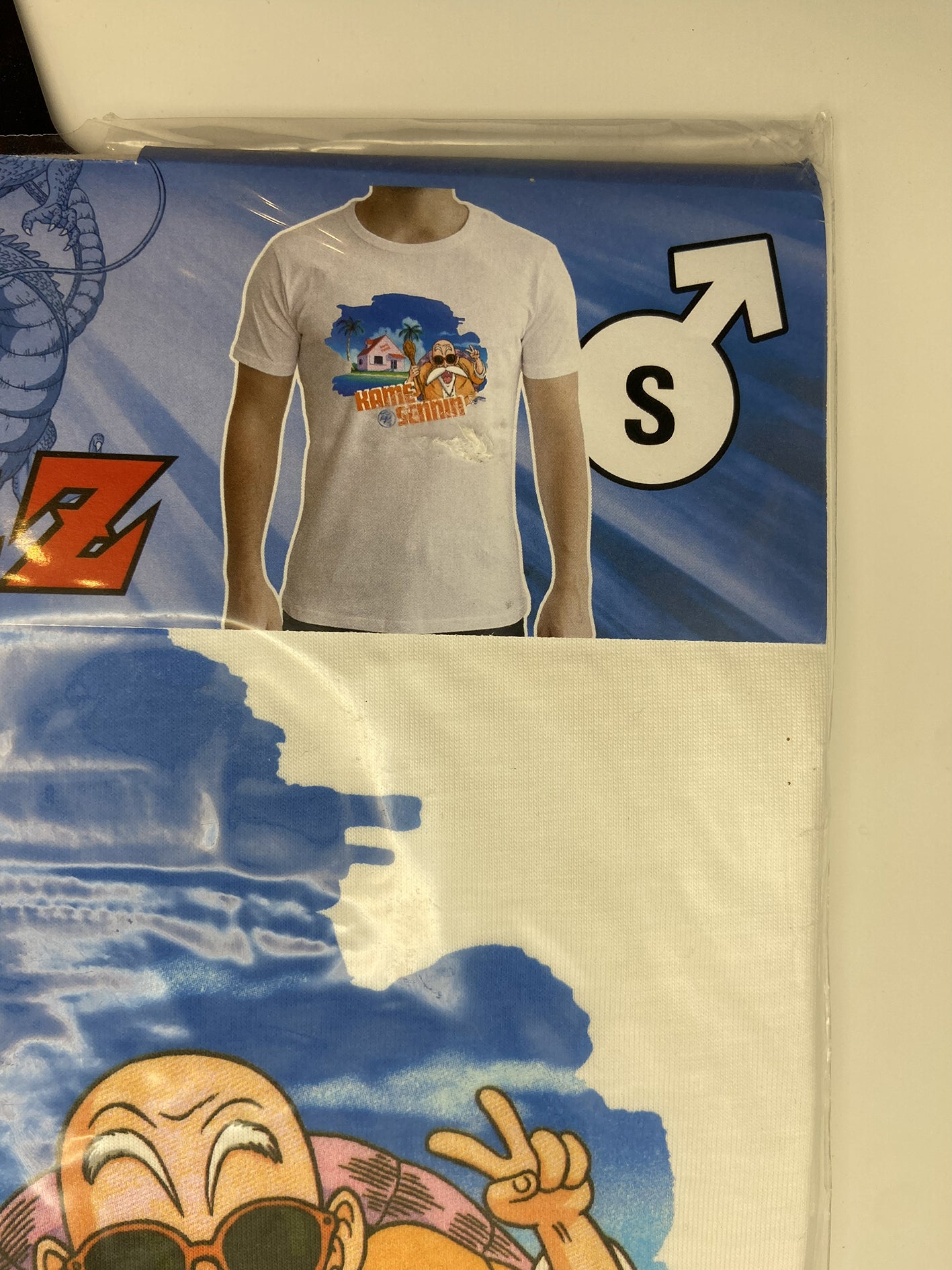 Dragon Ball Z T-shirt Master Roshi Maestro Unisex Bianca S New Fit Abystyle