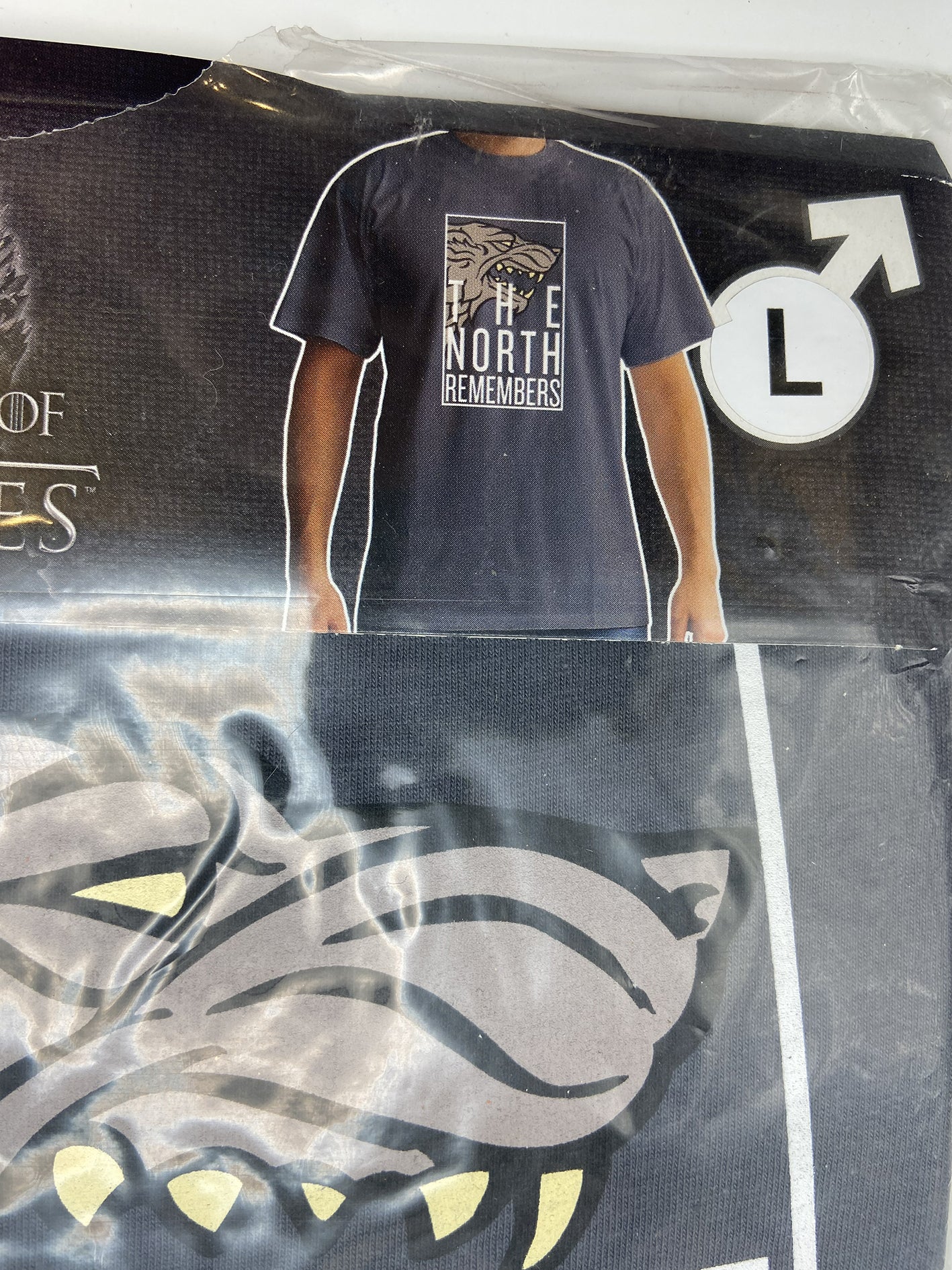 Game of Thrones T-Shirt The North Remembers L unisex Dark Grey Abystyle