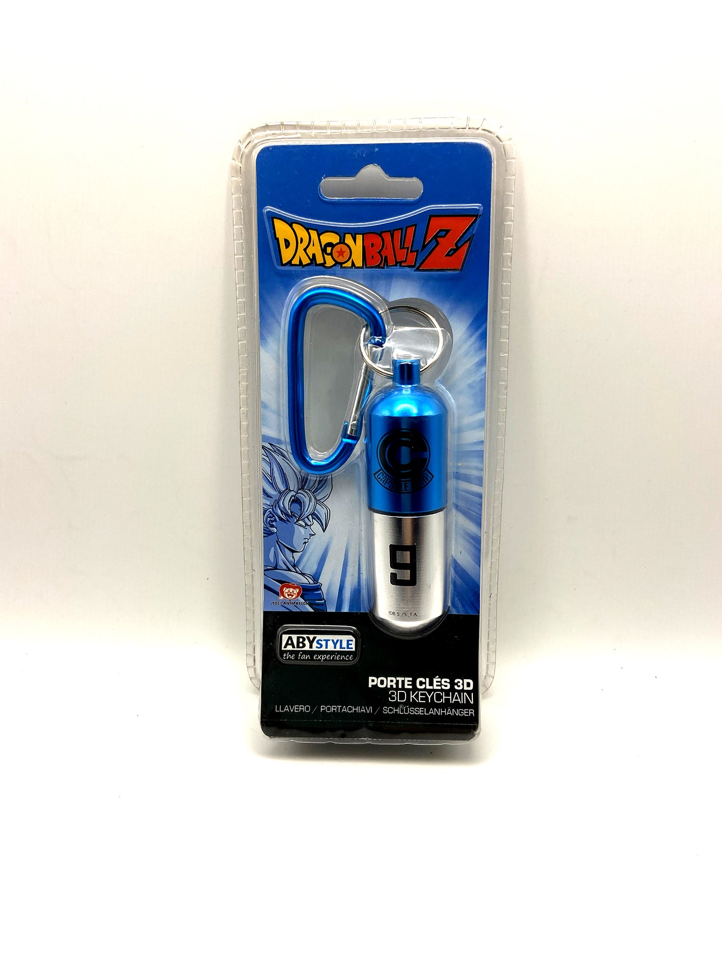 Dragon Ball Z Portachiavi 3d Capsule Gadget chiavi Abystyle