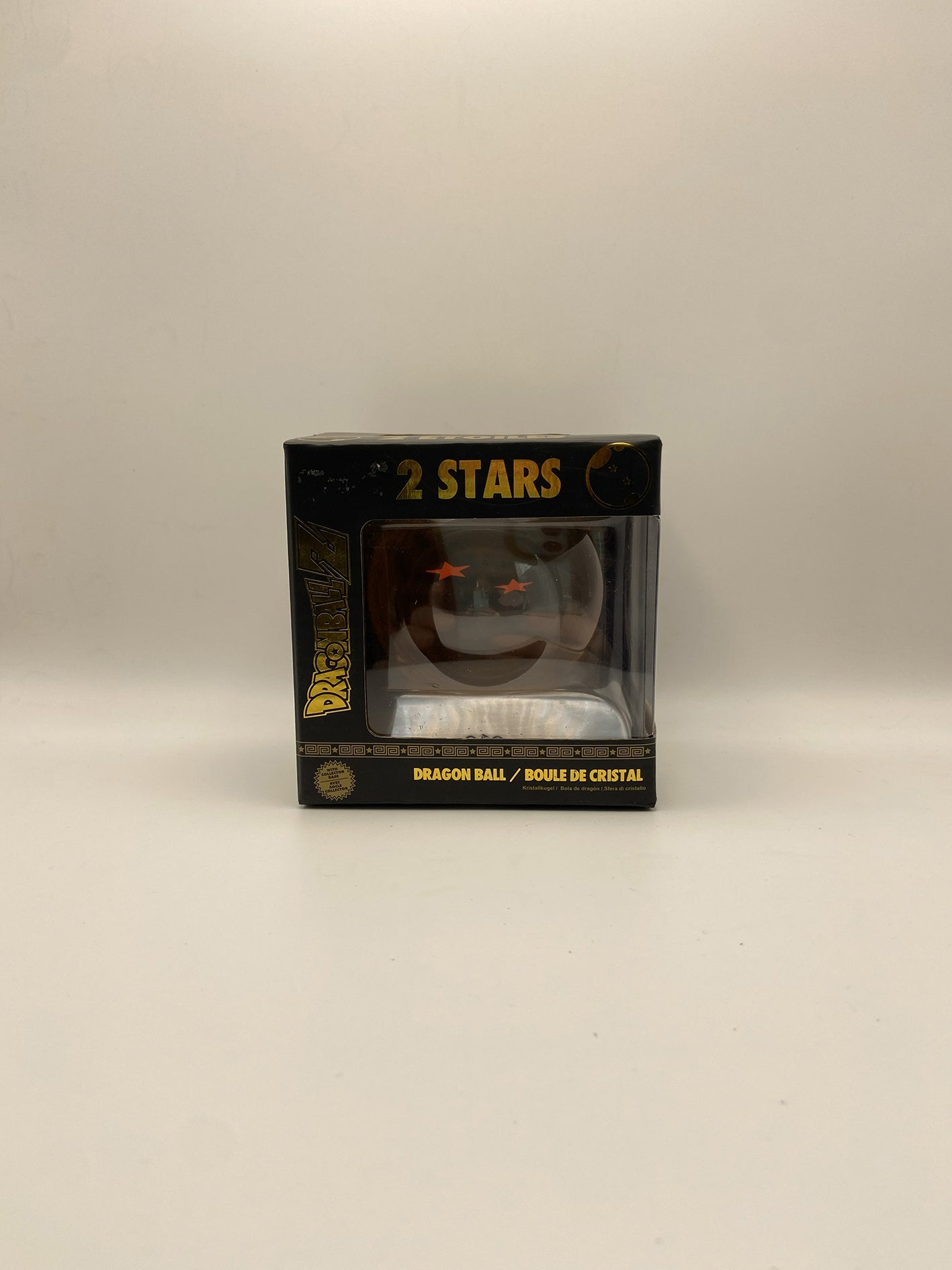 Dragon Ball Replica Sfera del Drago 2 Stelle 75 mm + Base AbyStyle
